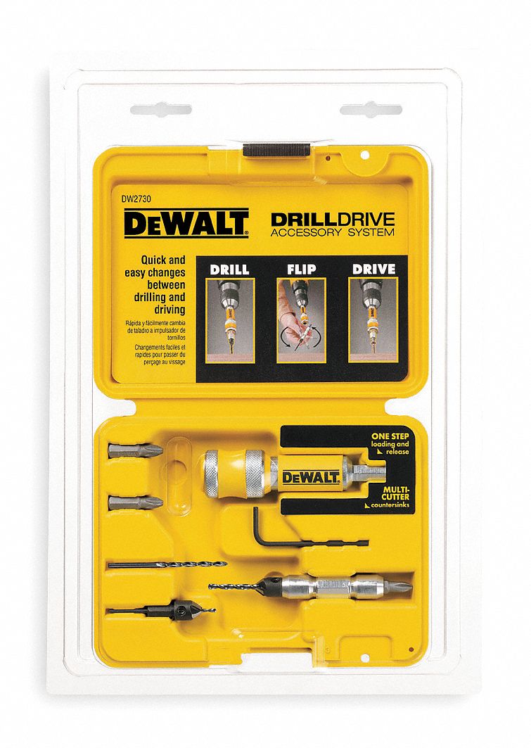 Drill Drive Accessory 8 Pcs. 5/16 in
