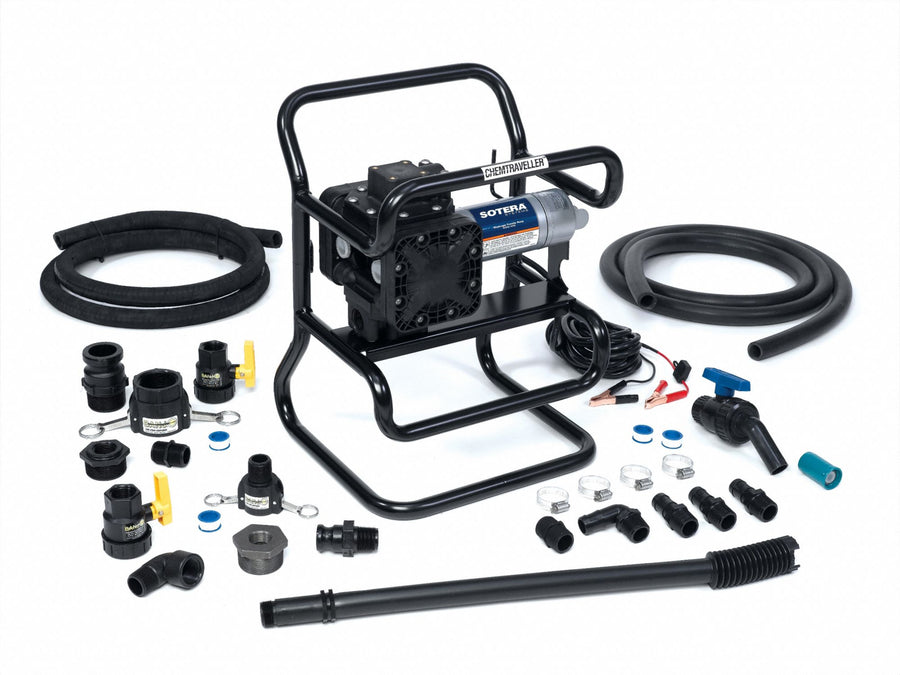 Electric Drum Pump 12VDC 13 gpm 1/4 HP