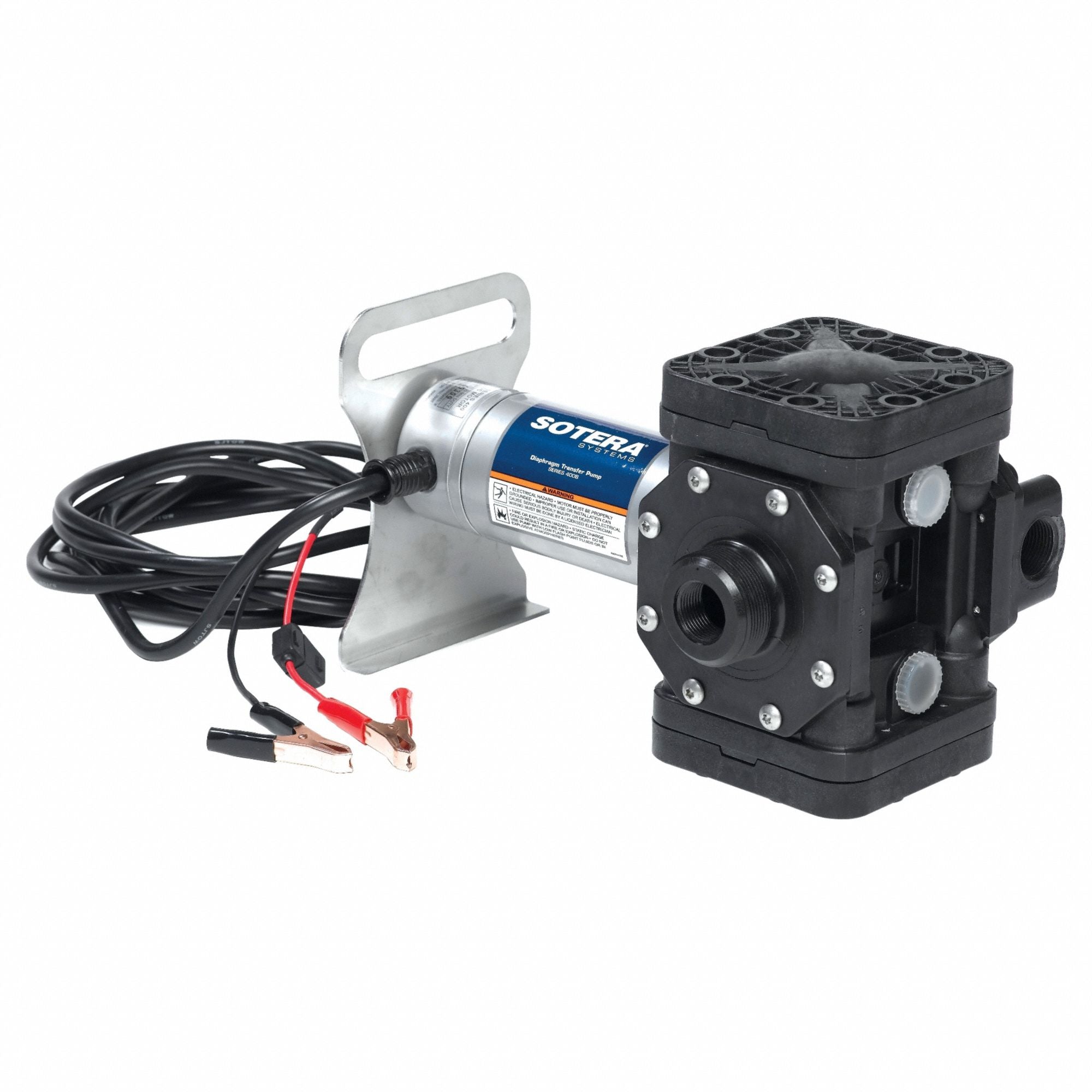 Electric Drum Pump 12VDC 13 gpm 1/4 HP