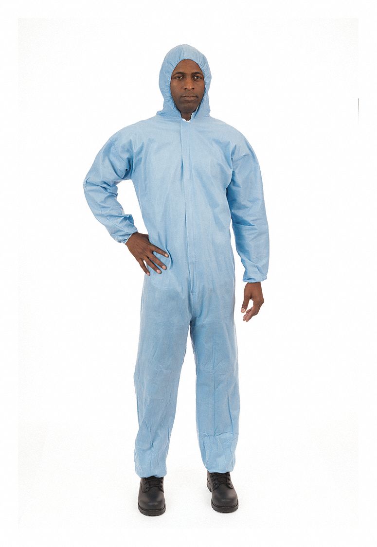 Disposable Coverall Blue M PK25