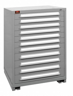 Mod Drwr Cab 44-1/4 H 11 Drwr Dove Gray