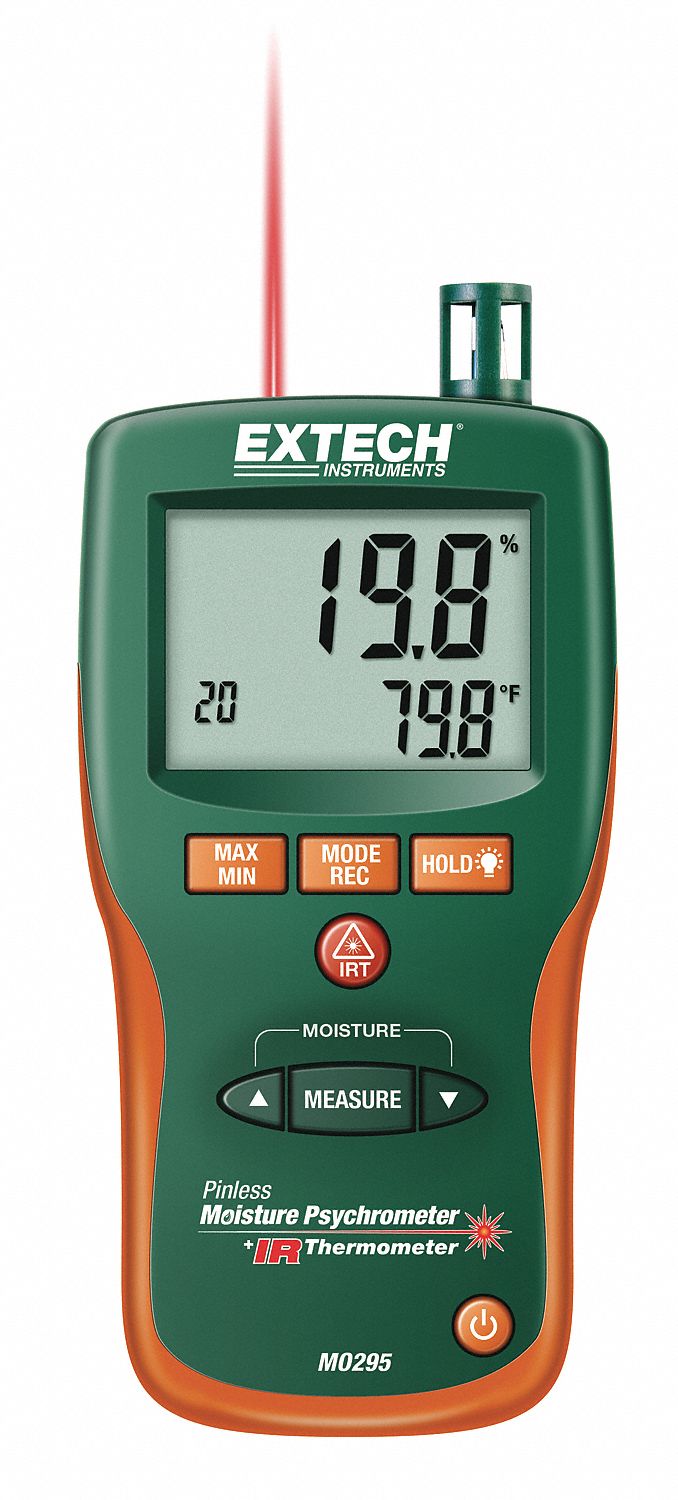 Moisture Meter Pin/Pinless 1inDepth
