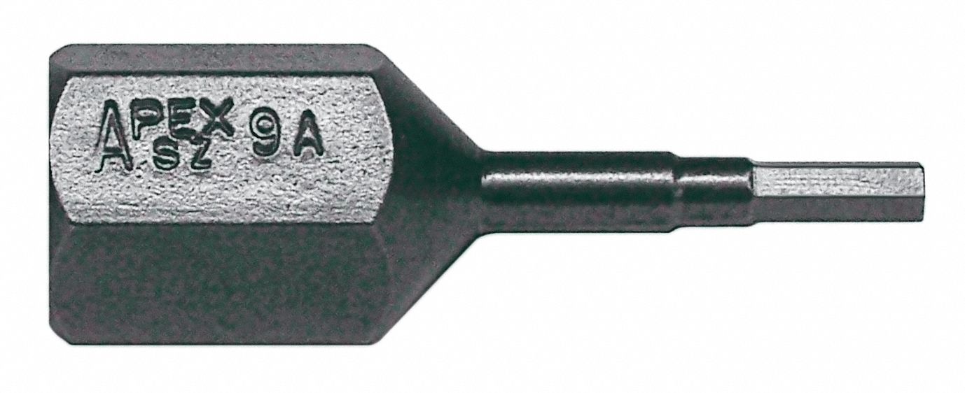 Torsion Bit SAE 7/16 Hex 3/32 1-3/8