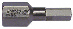 Insert Bit Metric 7/16 Hex 6mm 7/8