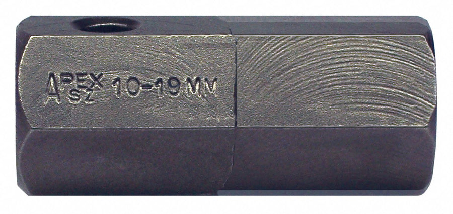 Torsion Bit Metric 5/8 Hex 19mm 1-9/16