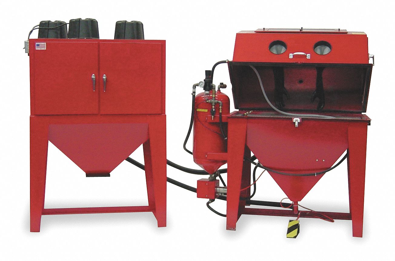 Soda Blast Cabinet