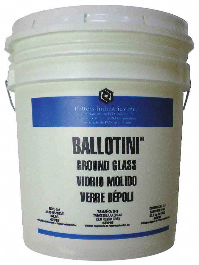 Blast Media Ground Glass