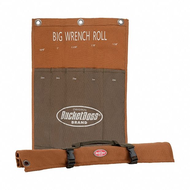 Wrench Roll Brown Canvas Buckle
