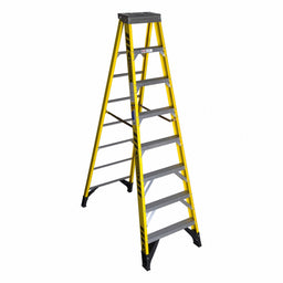 Stepladder Fiberglass 10 ft H 375 lb Cap
