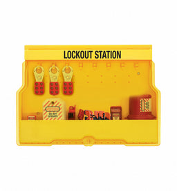 Lockout Station Fasteners Yellow