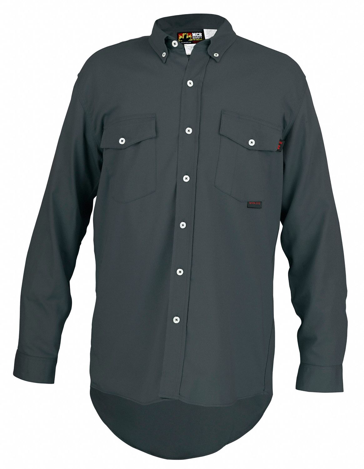 FR Long Sleeve Shirt 8.7 cal/sq cm Gray