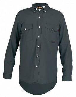 FR Long Sleeve Shirt 8.7 cal/sq cm Gray