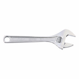 Adjustable Wrench Ergonomic Satin Chrome