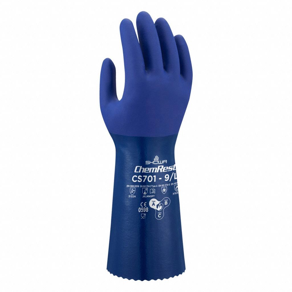Glove Chemical Resistat Seamless Knit PR