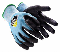 Safety Gloves Knit A5 2XL Black/Blue PR