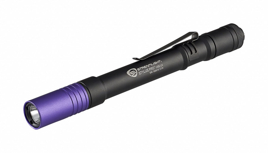 Handheld UV Flashlight Alum Black 400lm