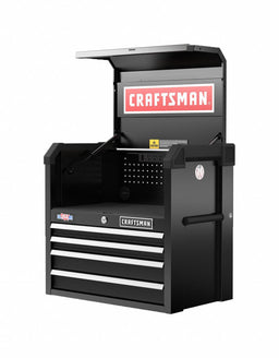 Chest 4 Drawers 16 D 24-1/2 H 26 W Black