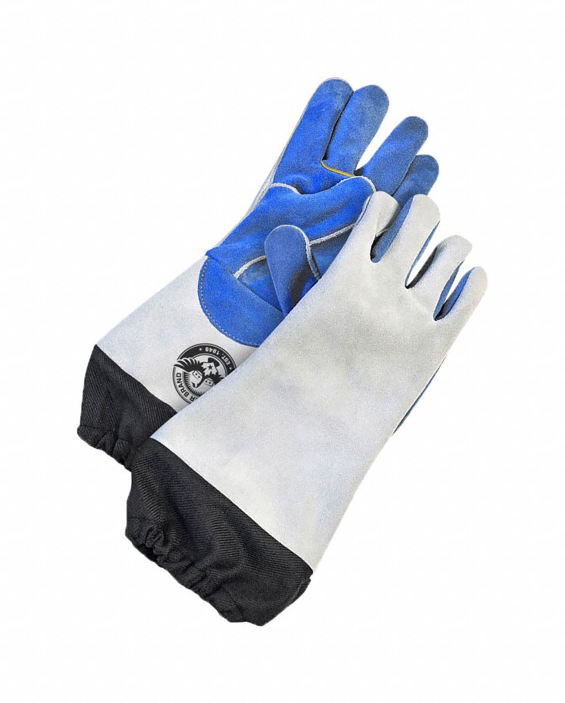 Welding Gloves Blue Gray 2XL PR