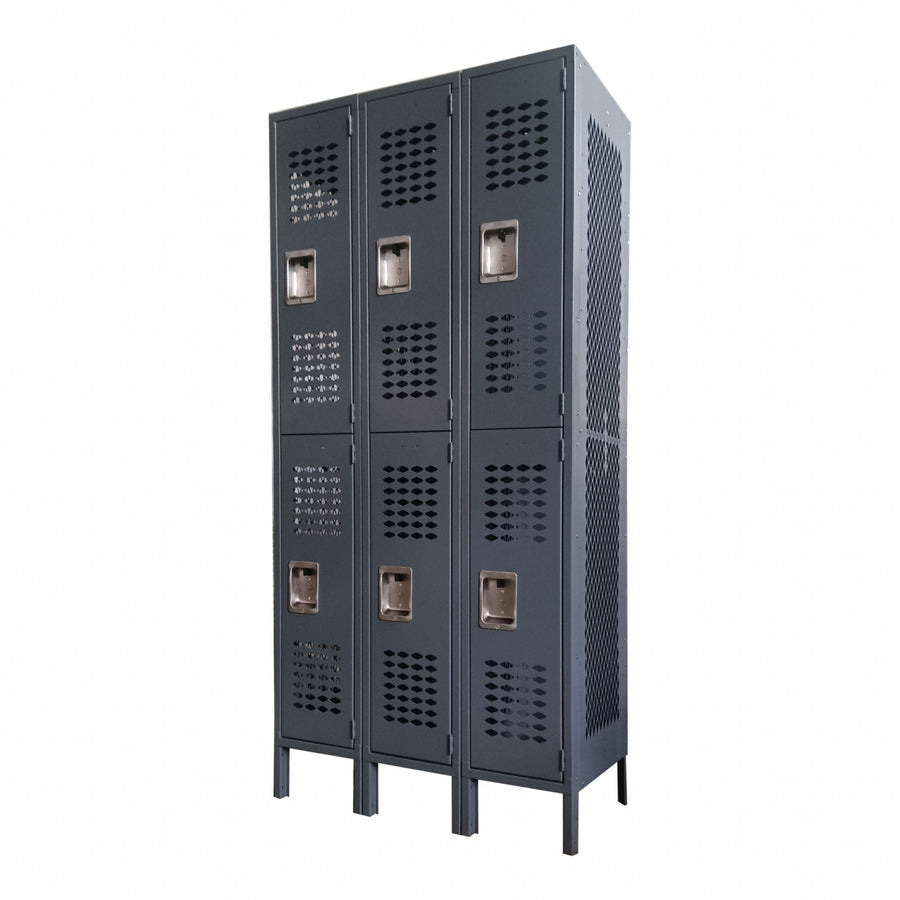 Wardrobe Locker Gray Steel