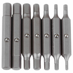 DriverBitSet 7pcs Steel Shank 1/4