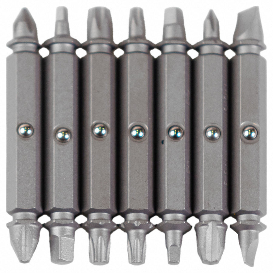 DriverBitSet 7pcs Steel Shank 1/4