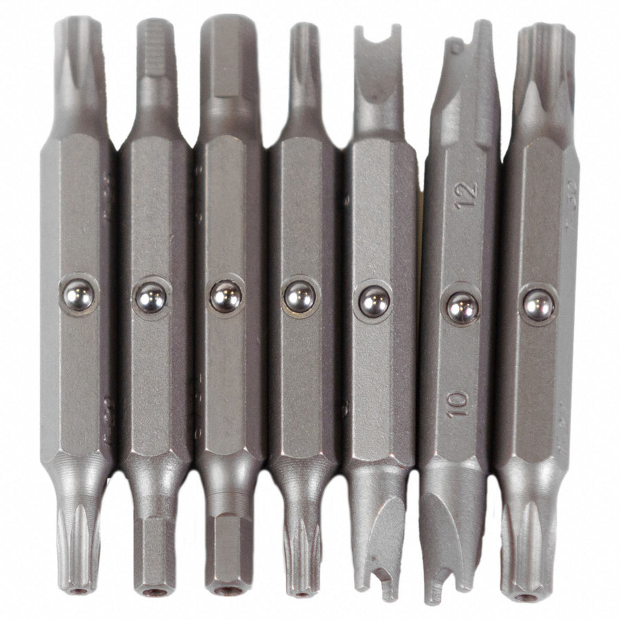 DriverBitSet 7pcs Steel Shank 1/4