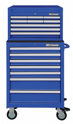 ChestandCabinet PwdrCt Blue 16Drawers