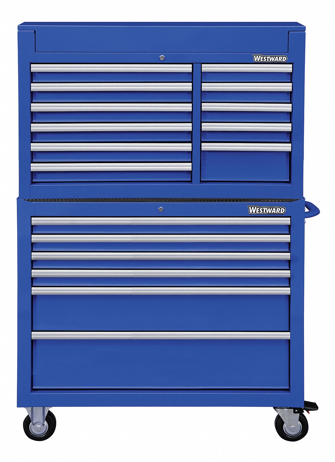 ChestandCabinet PwdrCt Blue 17Drawers