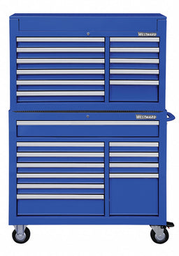 ChestandCabinet PwdrCt Blue 22Drawers