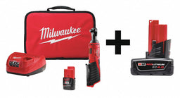 Cordless Ratchet Kit 3/8in. Add Bat 12V