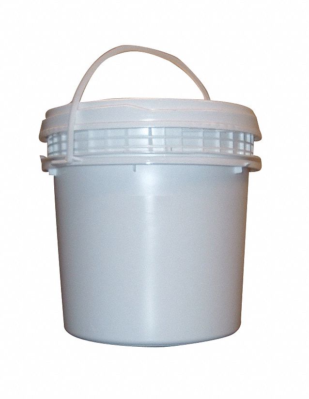 Pail Polyethylene White Screw Top Lid