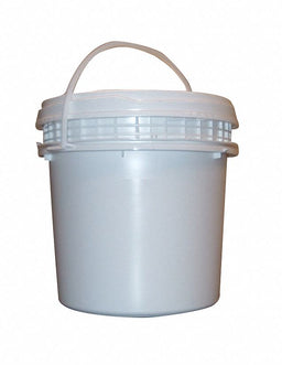 Pail Polyethylene White Screw Top Lid