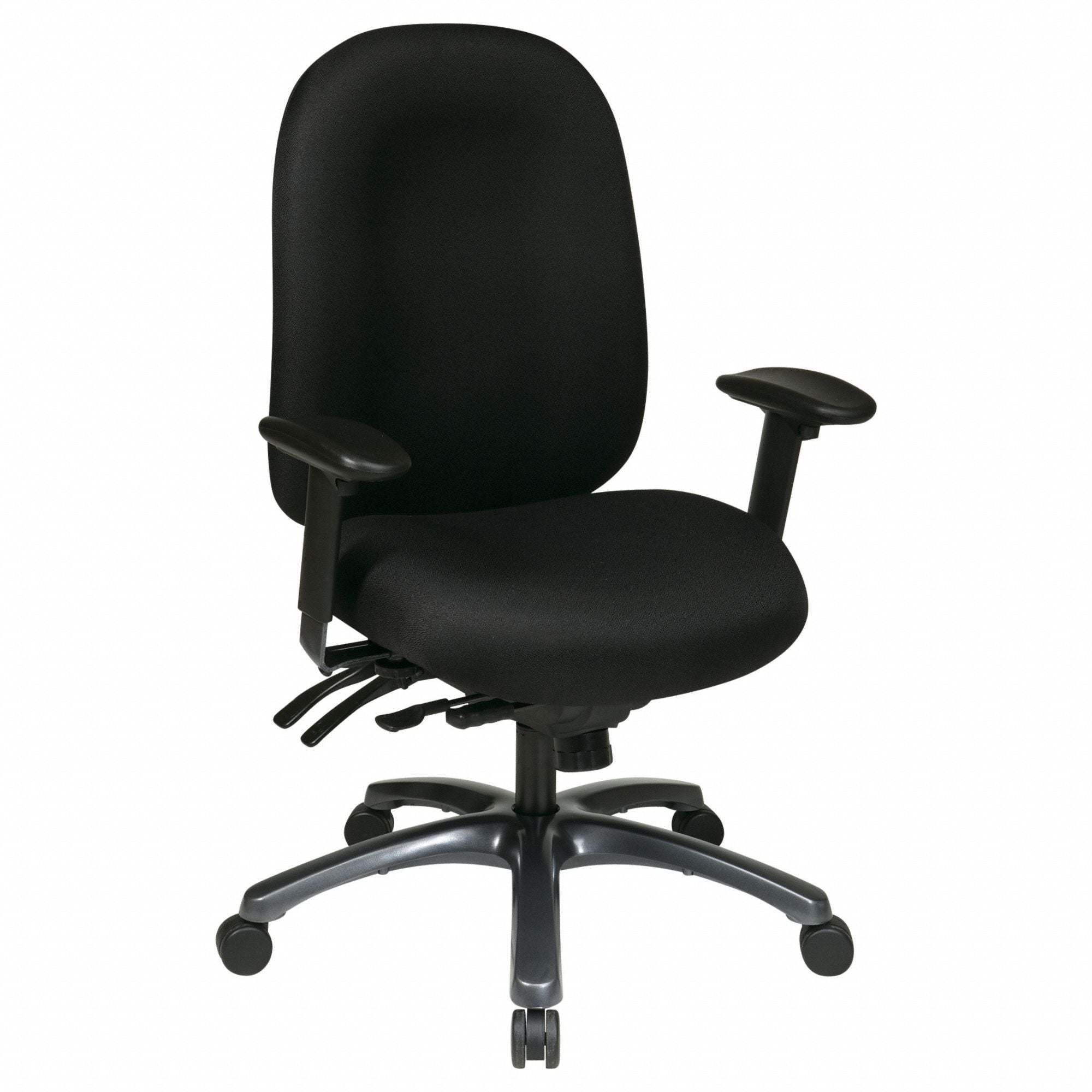 Office Chair 48 1/4 in H Black