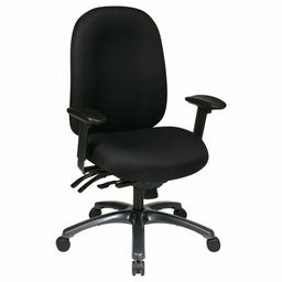 Office Chair 48 1/4 in H Black