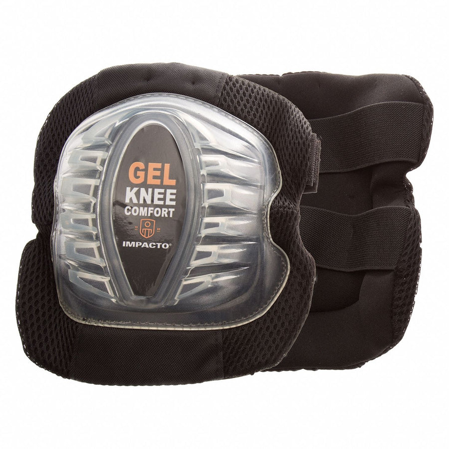 Knee Pad UNIV Hook/Loop Black/Clear PR