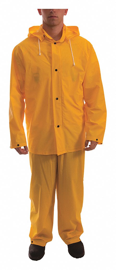 E0133 Rain Suit Jacket/Bib Unrated Yellow 2XL