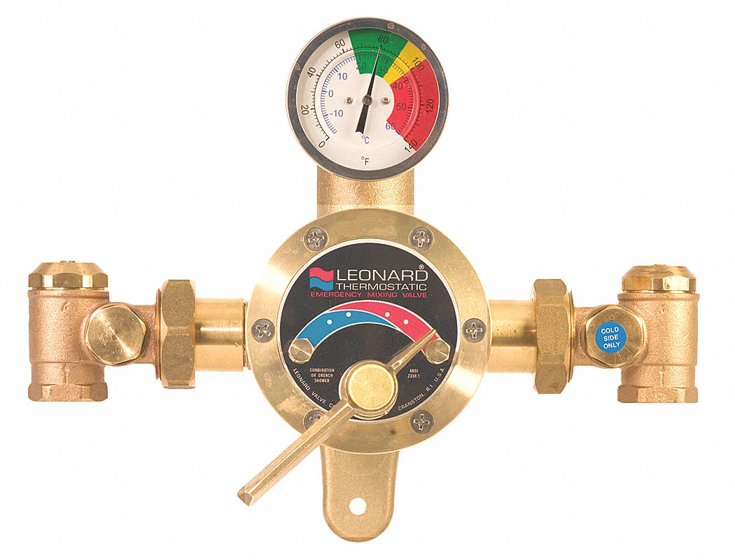 Emergency Mixing Valve Bronze 1 in.NPT