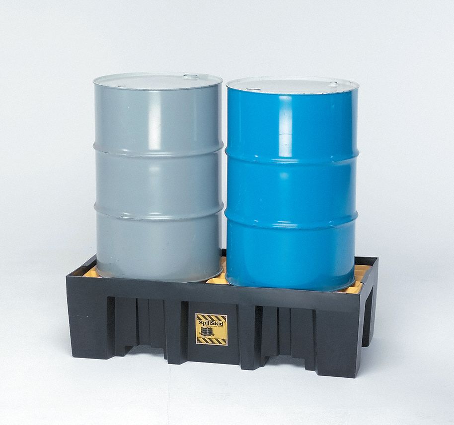 Drum Spill Cntnmnt Pallet 2 Drum 2k lb.