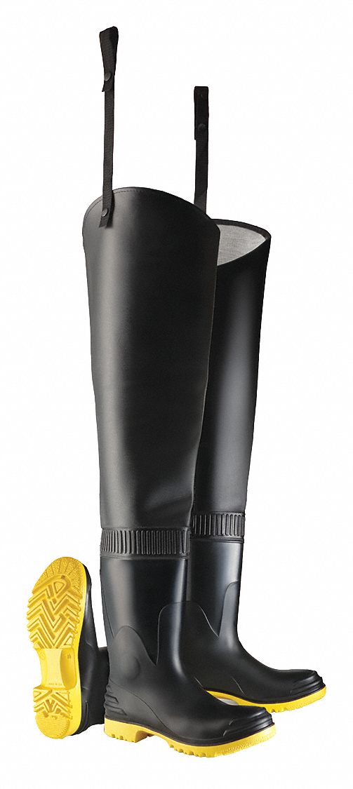 E8464 Hip Wader Men s 11 Steel Black PR
