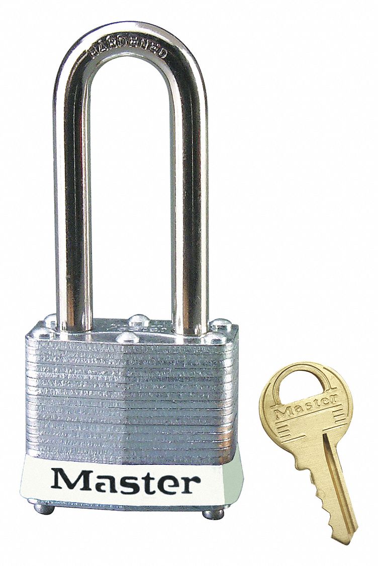 D1931 Lockout Padlock KD White 1-1/4 H