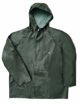 Rain Jacket with Hood Green XL