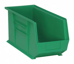 F0610 Hang and Stack Bin Green PP 9 in
