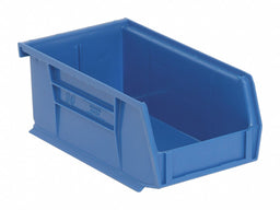 F0599 Hang and Stack Bin Blue PP 3 in