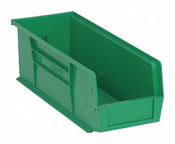 F0602 Hang and Stack Bin Green PP 5 in