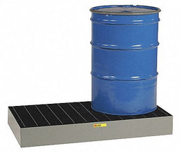 Drum Spill Cntnmnt Gray 2 Drum 33 Gal.