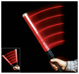 LED 3-Stage Safety Baton LED Color Red
