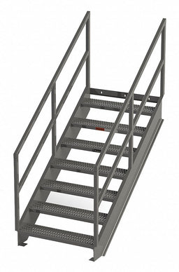 Stair Unit Carbon Steel 7 Steps