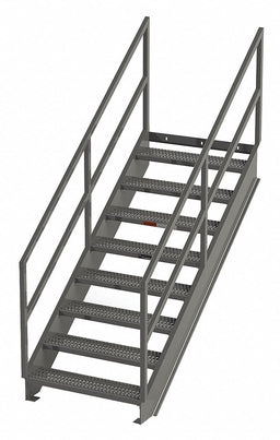Stair Unit Carbon Steel 9 Steps