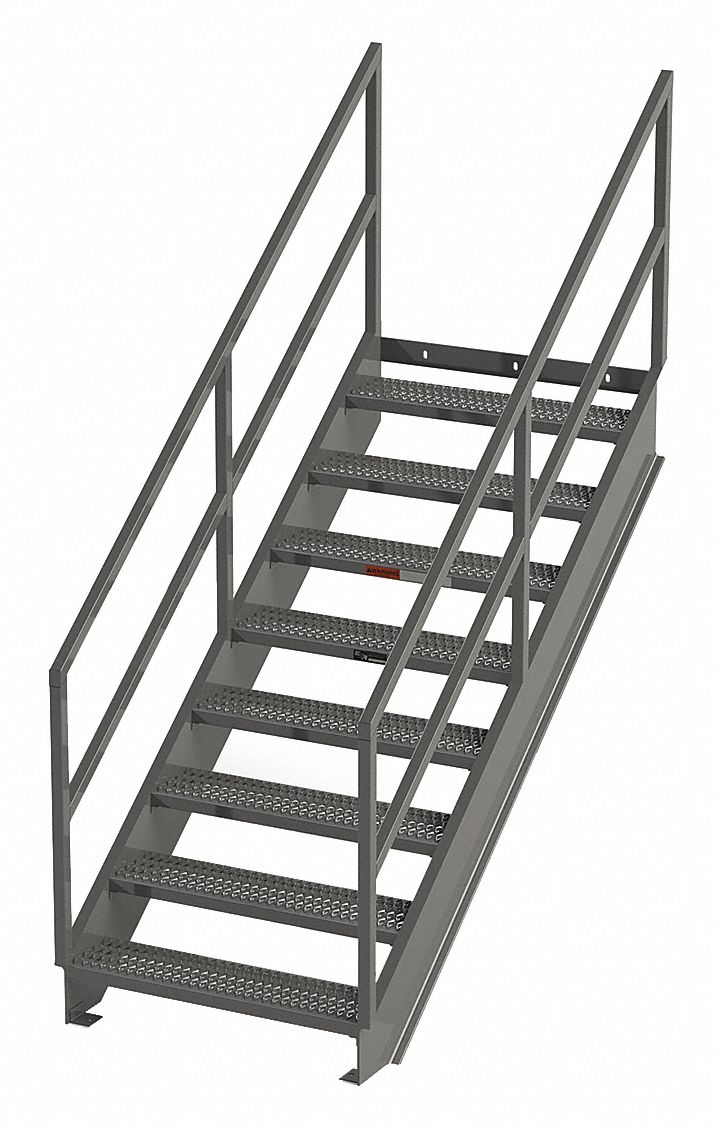 Stair Unit Carbon Steel 9 Steps