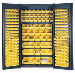 Bin Cab 84 x48 x24 SmkGry 163YlwBns